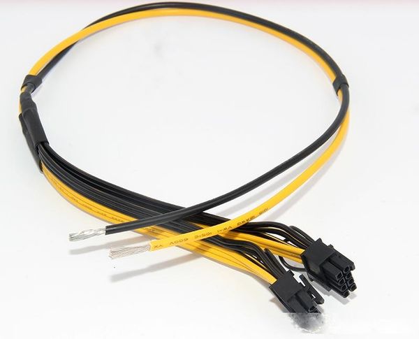 100pcs/lot dual pcie pci-e graphics video card 8pin 6 2pin diy splitter power cable cord for bitcoin litecoin rig miner 12awg 16awg
100pcs/lot dual pcie pci-e graphics video card 8pin 6 2pin diy splitter power cable cord for bitcoin litecoin rig miner 12awg 16awg