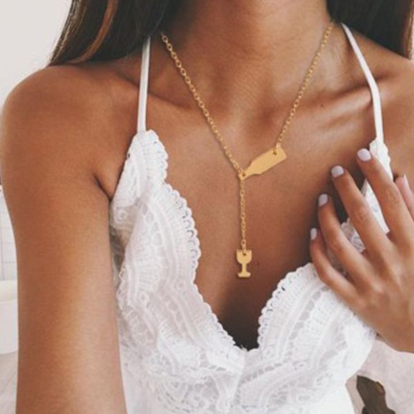 aesthetic long choker girl necklace jewelry girls silver color bottle cup trendy necklaces chain women kpop collier
aesthetic long choker girl necklace jewelry girls silver color bottle cup trendy necklaces chain women kpop collier
