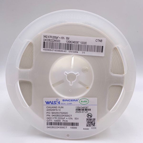 smd electronics многослойный керамический конденсатор фиксированного конденсатора rc самолеты обещают локальный x7r 2200pf диапазон 50v номи
smd electronics многослойный керамический конденсатор фиксированного конденсатора rc самолеты обещают локальный x7r 2200pf диапазон 50v номи