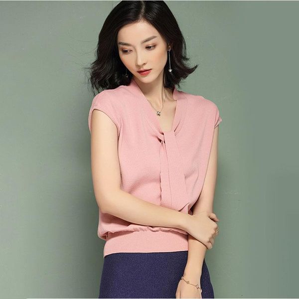женщины с коротким рукавом вязания женщина сверху для springsummer однотонный женщин blause груза падения высокого качества, White;black
женщины с коротким рукавом вязания женщина сверху для springsummer однотонный женщин blause груза падения высокого качества, White;black
