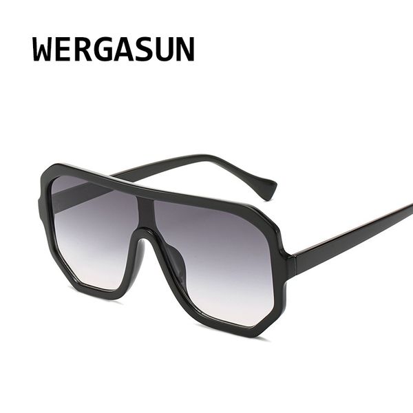 sunglasses wergasun oversized square women luxury colorful designer men vintage flat eyewear uv400, White;black
sunglasses wergasun oversized square women luxury colorful designer men vintage flat eyewear uv400, White;black