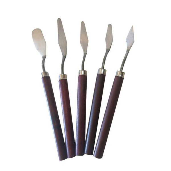 5pcs fine arts professional mixing scraper palette spatula painting stainless steel paint kit
5pcs fine arts professional mixing scraper palette spatula painting stainless steel paint kit