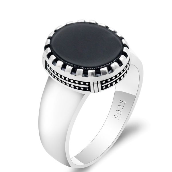 men rings 925 sterling silver with black agate stone wedding band ring men women classic simple turkish jewelry to couples gift, Golden;silver
men rings 925 sterling silver with black agate stone wedding band ring men women classic simple turkish jewelry to couples gift, Golden;silver