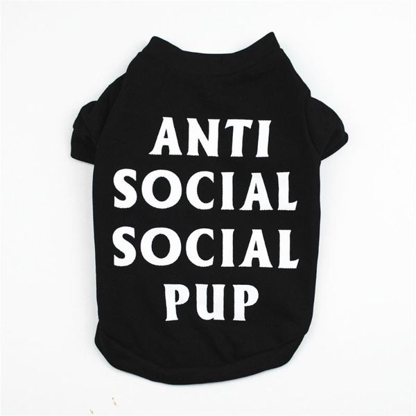 anti socila pup design personality pet clothes for dogs summer xxxs funny dog clothes for pugs teacup puppy dog t-shirt
anti socila pup design personality pet clothes for dogs summer xxxs funny dog clothes for pugs teacup puppy dog t-shirt