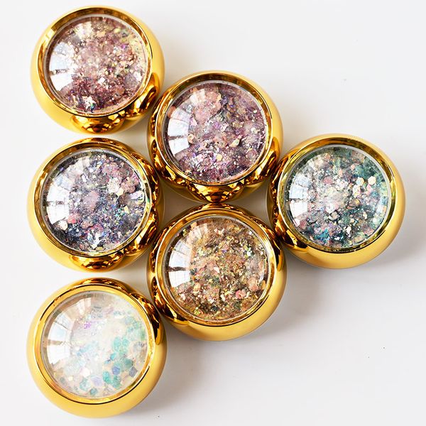 nail glitter 6jar/set foil pieces sequins art decoration gradient mixed nial total face body eye, Silver;gold
nail glitter 6jar/set foil pieces sequins art decoration gradient mixed nial total face body eye, Silver;gold