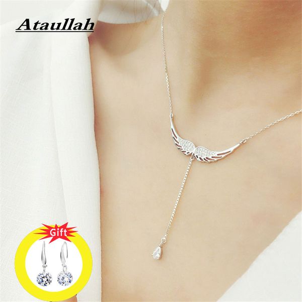 chains ataullah simple fashion angel necklaces 925 sterling silver pendant holiday birthday jewelry gift for women nw031ns2
chains ataullah simple fashion angel necklaces 925 sterling silver pendant holiday birthday jewelry gift for women nw031ns2