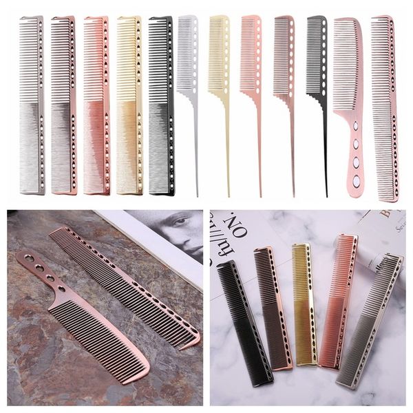 Beauty & Health 1/2pcs Metal Comb Professional Salon Hairdresser Hair Cutting Combs Brush Hair Styling Tools Metal Steel Comb Rose Gold, Silver
Beauty & Health 1/2pcs Metal Comb Professional Salon Hairdresser Hair Cutting Combs Brush Hair Styling Tools Metal Steel Comb Rose Gold, Silver