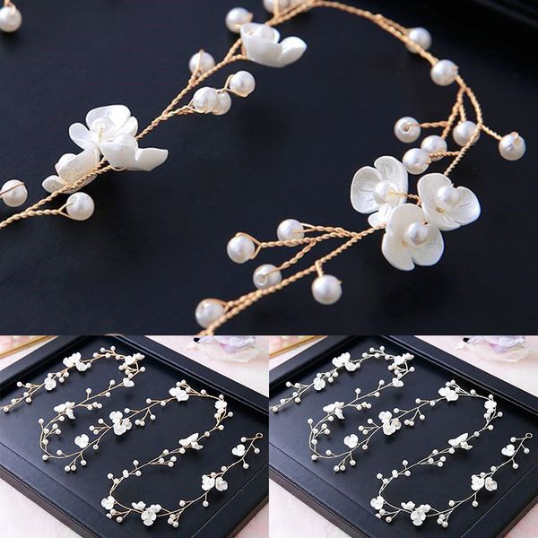 wedding bride headdress handmade jewelry bridal hair belt accessories hairpin crown floral pearl hair ornaments, Golden;silver
wedding bride headdress handmade jewelry bridal hair belt accessories hairpin crown floral pearl hair ornaments, Golden;silver