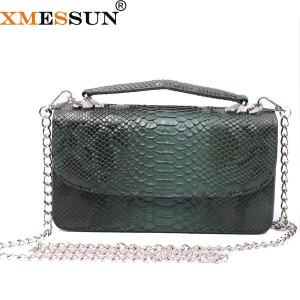 xmessun fashion cowhide leather day clutch one shoulder crossbody bag serpentine pattern genuine leather clutch chain handbag
xmessun fashion cowhide leather day clutch one shoulder crossbody bag serpentine pattern genuine leather clutch chain handbag