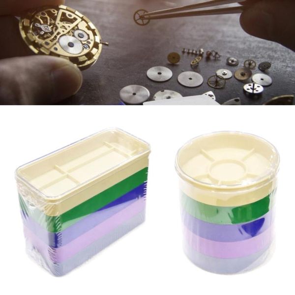 5 layer watch parts storage box watch tools for screw component movement hardware parts accessories storage box holder, Black;blue
5 layer watch parts storage box watch tools for screw component movement hardware parts accessories storage box holder, Black;blue