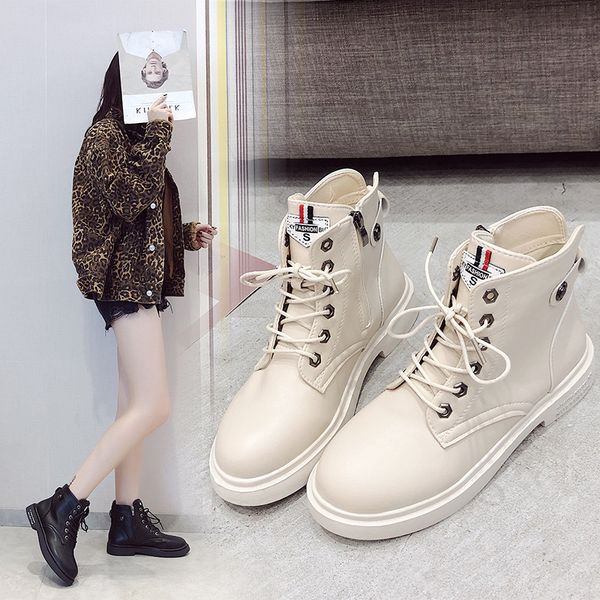 autumn boots women's small short boots 2020 new plus velvet warm british style student wild net red snow winter, Black
autumn boots women's small short boots 2020 new plus velvet warm british style student wild net red snow winter, Black