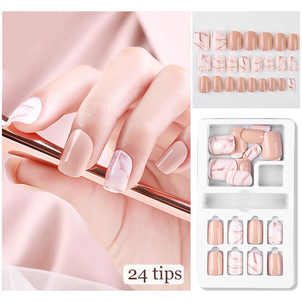 false nails 24pcs/set marble full cover tips nail art design artificial diy fashion fake press on short tip, Red;gold
false nails 24pcs/set marble full cover tips nail art design artificial diy fashion fake press on short tip, Red;gold