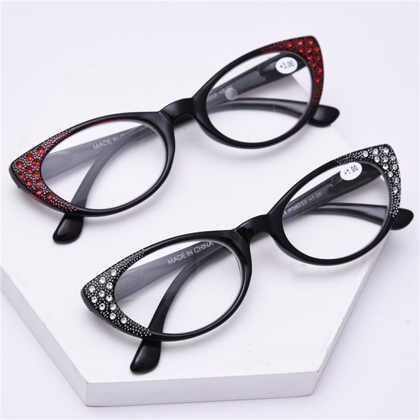 oulylan reading glasses women brand cat eye diamond presbyopic eyeglassesfemale hyperopia spectacles diopeter glasses +1.0 3.0, White;black
oulylan reading glasses women brand cat eye diamond presbyopic eyeglassesfemale hyperopia spectacles diopeter glasses +1.0 3.0, White;black