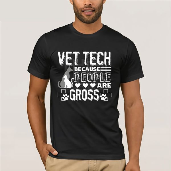 vet tech shirt - vet tech because people are gross t-shirt men's t-shirt summer tees cotton o neck t-shirt
vet tech shirt - vet tech because people are gross t-shirt men's t-shirt summer tees cotton o neck t-shirt