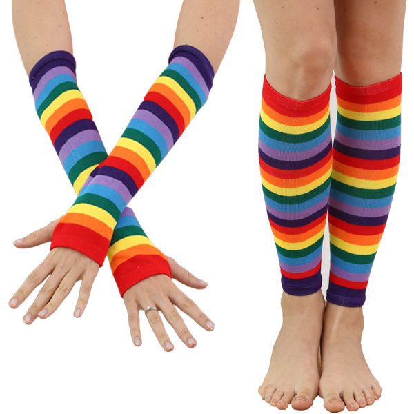 five fingers gloves cute ladies armband long dance party sleeves colorful cotton performance rainbow striped stockings b18, Blue;gray
five fingers gloves cute ladies armband long dance party sleeves colorful cotton performance rainbow striped stockings b18, Blue;gray