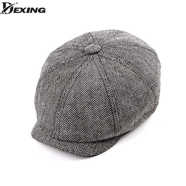 berets tweed gatsby sboy cap spring autumn hat for men golf driving flat peaky blinders bone, Blue;gray
berets tweed gatsby sboy cap spring autumn hat for men golf driving flat peaky blinders bone, Blue;gray