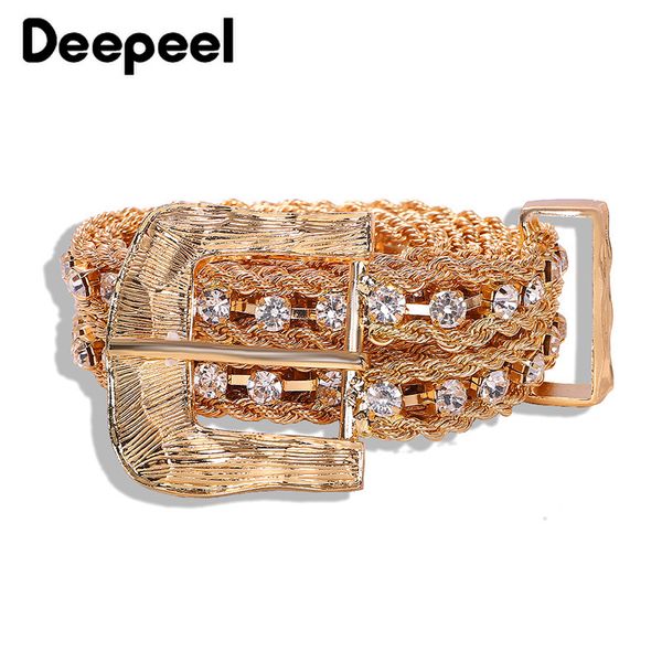 deepeel 1pc 4.7*100cm women luxury metal diamond cummerbunds double row diamonds wave edge pin buckle girdle girls gift cb640, Black;brown
deepeel 1pc 4.7*100cm women luxury metal diamond cummerbunds double row diamonds wave edge pin buckle girdle girls gift cb640, Black;brown