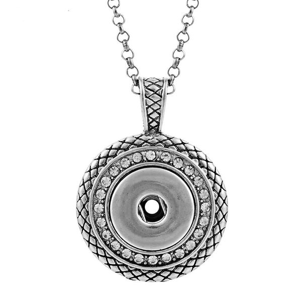 necklace button pendants with crystal jewelry interchangeable jewerly with stainless steel chain, Silver
necklace button pendants with crystal jewelry interchangeable jewerly with stainless steel chain, Silver