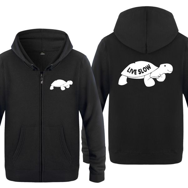 live slow turtle animal cute cartoon funny hoodies men 2018 men's fleece zipper cardigans hooded sweatshirts
live slow turtle animal cute cartoon funny hoodies men 2018 men's fleece zipper cardigans hooded sweatshirts