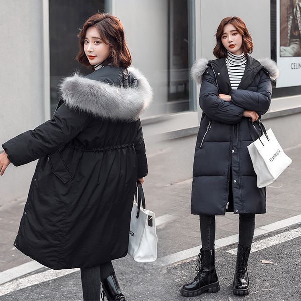 warm parka womens parkas 2020 winter new of slim big medium and long knee down jacket for women, Black
warm parka womens parkas 2020 winter new of slim big medium and long knee down jacket for women, Black