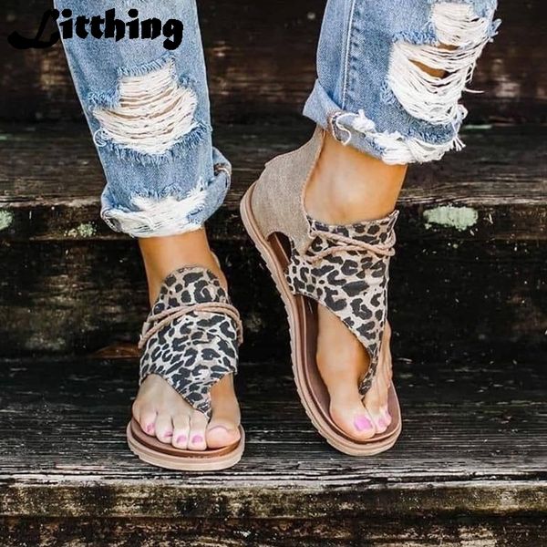 2020 seller women sandals leopard pattern large size rome sandals women's anti-slip selling wedges summer shoes, Black
2020 seller women sandals leopard pattern large size rome sandals women's anti-slip selling wedges summer shoes, Black