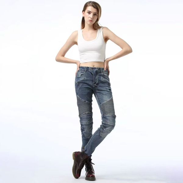 new pants motorcycle denim women's pants with protective gear riding travel motorcycle trousers ladies special
new pants motorcycle denim women's pants with protective gear riding travel motorcycle trousers ladies special