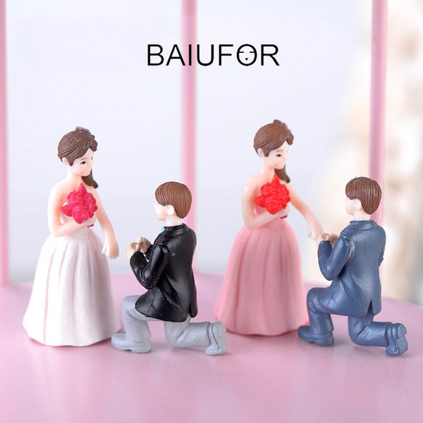 baiufor doll couple miniature lover marry me 2 terrarium figurines diy fairy garden/ wedding cake decor valentine's day gift
baiufor doll couple miniature lover marry me 2 terrarium figurines diy fairy garden/ wedding cake decor valentine's day gift