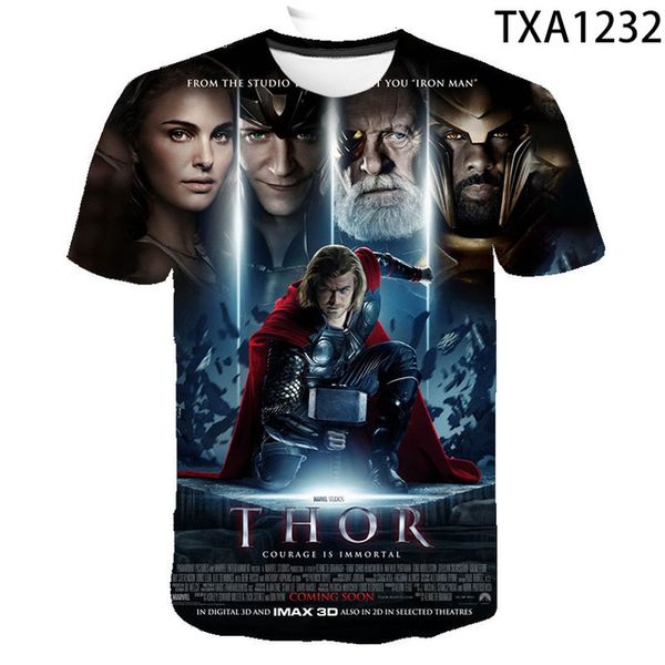 boy girl thor summer cool 3d print shirts harajuku funny graphic men clothing
boy girl thor summer cool 3d print shirts harajuku funny graphic men clothing