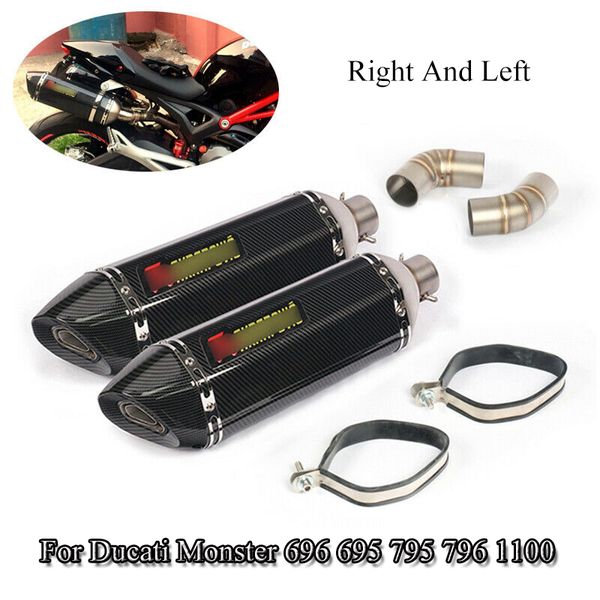 slip-on motorcycle exhuast modified tips muffler pipe connect middle link pipe for 696 695 795 796 1100
slip-on motorcycle exhuast modified tips muffler pipe connect middle link pipe for 696 695 795 796 1100