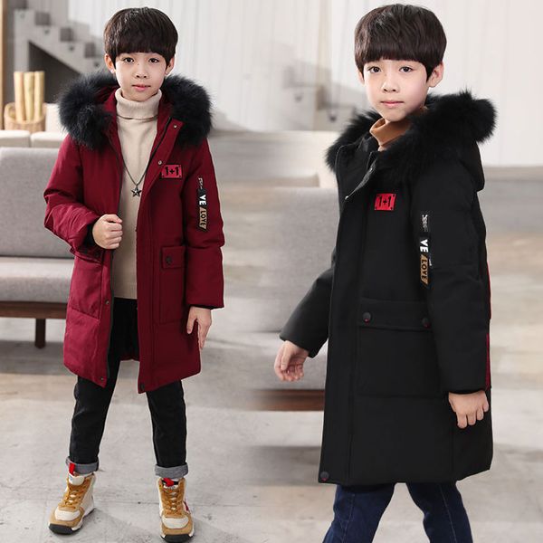new big boys parka teen outerwear children hooded clothing winter down cotton jackets pleuche coats warm kids thick clothes, Blue;gray
new big boys parka teen outerwear children hooded clothing winter down cotton jackets pleuche coats warm kids thick clothes, Blue;gray