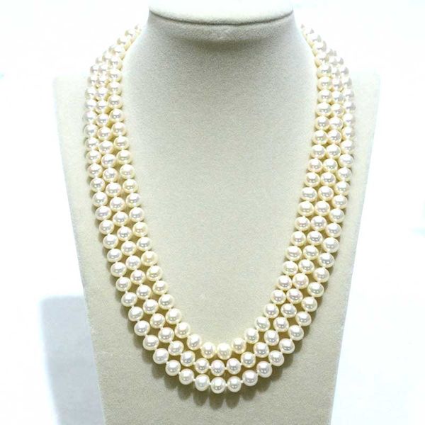 wholesale fine jewelry 100% natural jewelry baroque 3row white freshwater pearls necklace silver clasp
wholesale fine jewelry 100% natural jewelry baroque 3row white freshwater pearls necklace silver clasp