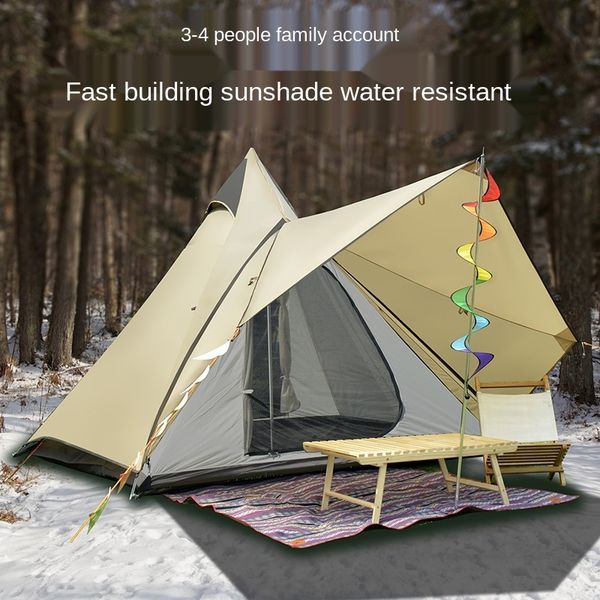 tents and shelters outdoor camping 3-4 people leisure sunshade rainproof tent with front hall poles family barbecue aluminum alloy big
tents and shelters outdoor camping 3-4 people leisure sunshade rainproof tent with front hall poles family barbecue aluminum alloy big