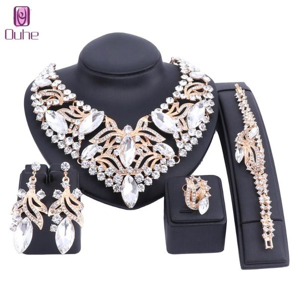 fashion rhinestone crystal choker necklace for woman statement necklaces earring bracelet ring collar boho jewelry sets, Silver
fashion rhinestone crystal choker necklace for woman statement necklaces earring bracelet ring collar boho jewelry sets, Silver
