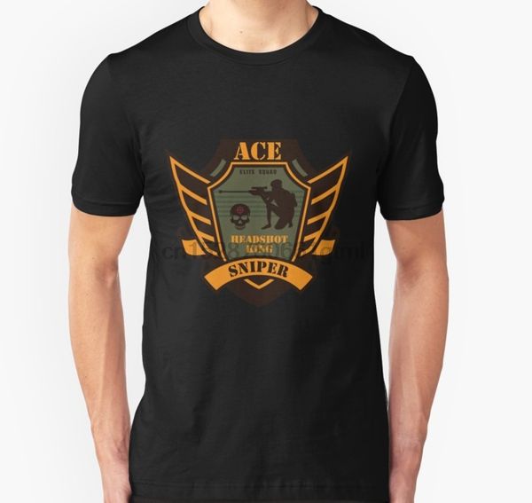 men short sleeve tshirt ace sniper gamer gift headsking skull badge t shirt women t-shirt
men short sleeve tshirt ace sniper gamer gift headsking skull badge t shirt women t-shirt