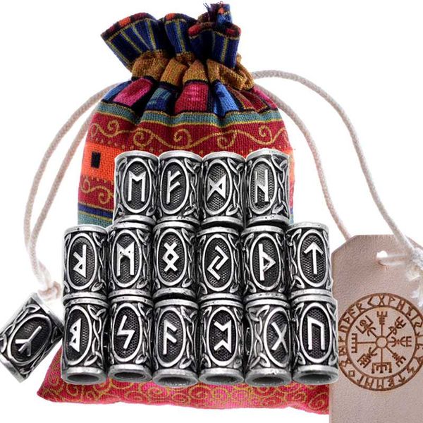 24pcs original viking runes charms beads findings for bracelets for pendant necklace beard or hair vikings rune kits, Silver
24pcs original viking runes charms beads findings for bracelets for pendant necklace beard or hair vikings rune kits, Silver