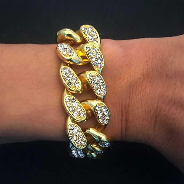 hip hop bling chains jewelry men 14k gold plated iced out chains bracelets necklace silver miami cuban link chain 2cm
hip hop bling chains jewelry men 14k gold plated iced out chains bracelets necklace silver miami cuban link chain 2cm