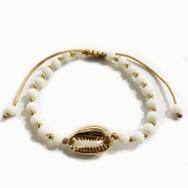 2020 new miulti-color boho natural shells bracelets for women beach jewelry handmade weave rope bracelet bangle gift, Golden;silver
2020 new miulti-color boho natural shells bracelets for women beach jewelry handmade weave rope bracelet bangle gift, Golden;silver