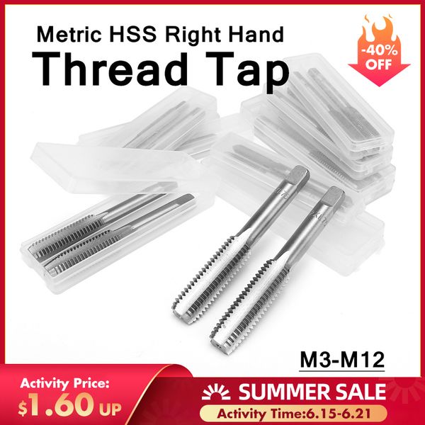 doresupp 2pcs thread taps set spiral inch m3 m4 m5 m6 m7 m8 m9 m10 m12 industrial metric hss right hand drill bits plug taps
doresupp 2pcs thread taps set spiral inch m3 m4 m5 m6 m7 m8 m9 m10 m12 industrial metric hss right hand drill bits plug taps