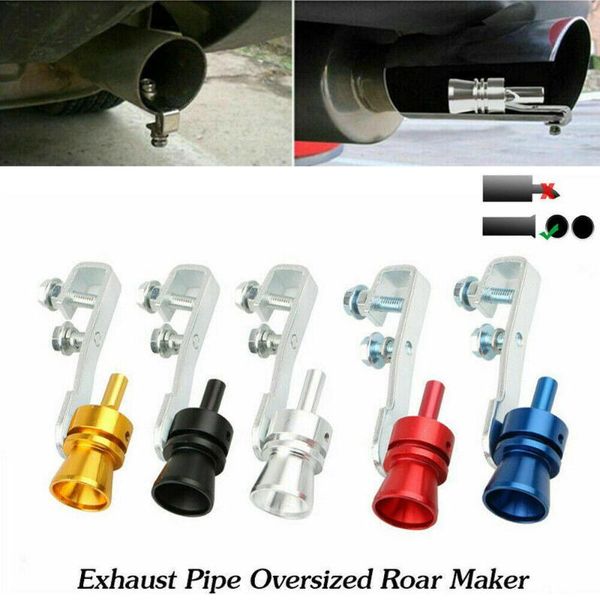 for whistle sound exhaust pipe oversized tube roar