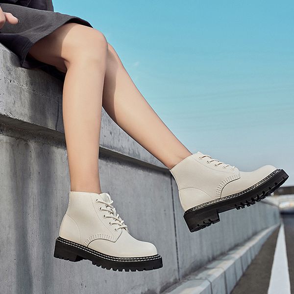 genuine leather women ankle boots for boots motorcycle shoes autumn winter female 2020 women booties zapatos mujer, Black
genuine leather women ankle boots for boots motorcycle shoes autumn winter female 2020 women booties zapatos mujer, Black