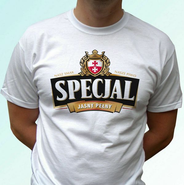 specjal biala koszulka polska polski browar piwo men's t-shirt size s-xxl funny design tee shirt
specjal biala koszulka polska polski browar piwo men's t-shirt size s-xxl funny design tee shirt