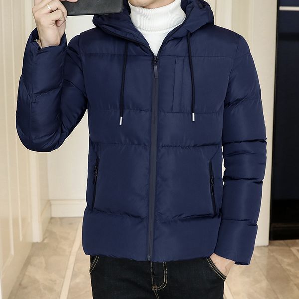 thoshine brand spring autumn winter men thick parkas hooded slim fit solid color male outerwear jackets basic coats pockets 200919, Black
thoshine brand spring autumn winter men thick parkas hooded slim fit solid color male outerwear jackets basic coats pockets 200919, Black
