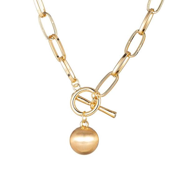 pendant necklaces 2021 women fashion statement metal ball round choker necklace charm texture gold chain gift for girls, Silver
pendant necklaces 2021 women fashion statement metal ball round choker necklace charm texture gold chain gift for girls, Silver