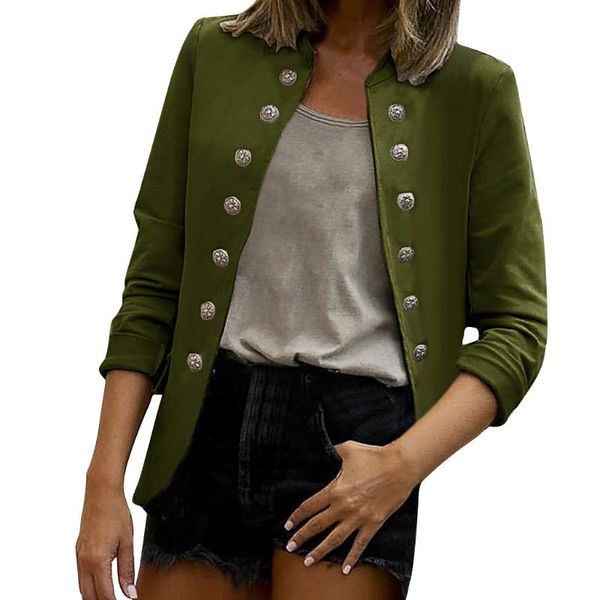 2020 women jacket fashion woman plus size fashion women double-breasted buttoning long sleeve cardigan suit jacket coat #40%, Black;brown
2020 women jacket fashion woman plus size fashion women double-breasted buttoning long sleeve cardigan suit jacket coat #40%, Black;brown