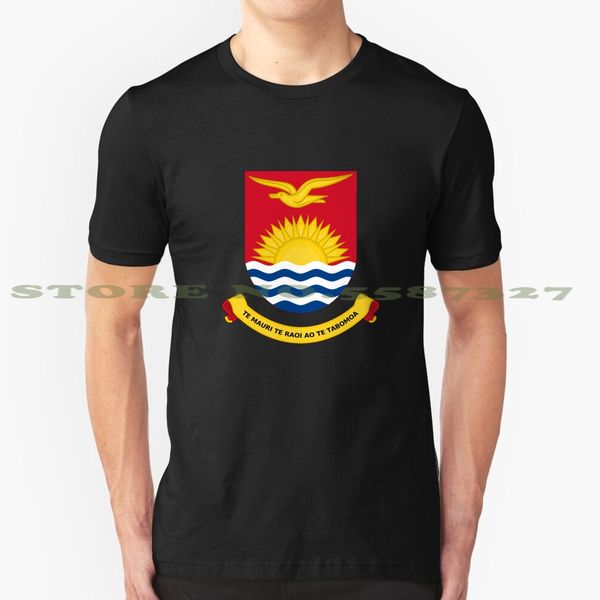 kiribati coat of arms summer funny t shirt for men women