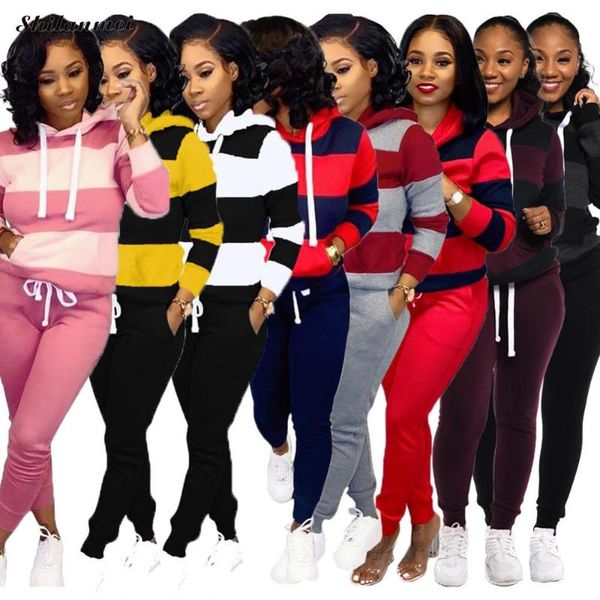women autumn winter striped two piece set hooded long sleeve sweatshirts hoodies and pants suit casual tracksuits outfits 3xl, Gray
women autumn winter striped two piece set hooded long sleeve sweatshirts hoodies and pants suit casual tracksuits outfits 3xl, Gray