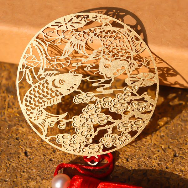 hollowed-out metal bookmarks label metal lucky fish style multi-function exquisite painting drawing template stencil sale
hollowed-out metal bookmarks label metal lucky fish style multi-function exquisite painting drawing template stencil sale