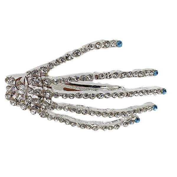 2020new punk metal hairpin skull claw glitter rhinestone hairpin side clip ladies headdress fashion hair accessories jewelry, Golden;silver
2020new punk metal hairpin skull claw glitter rhinestone hairpin side clip ladies headdress fashion hair accessories jewelry, Golden;silver