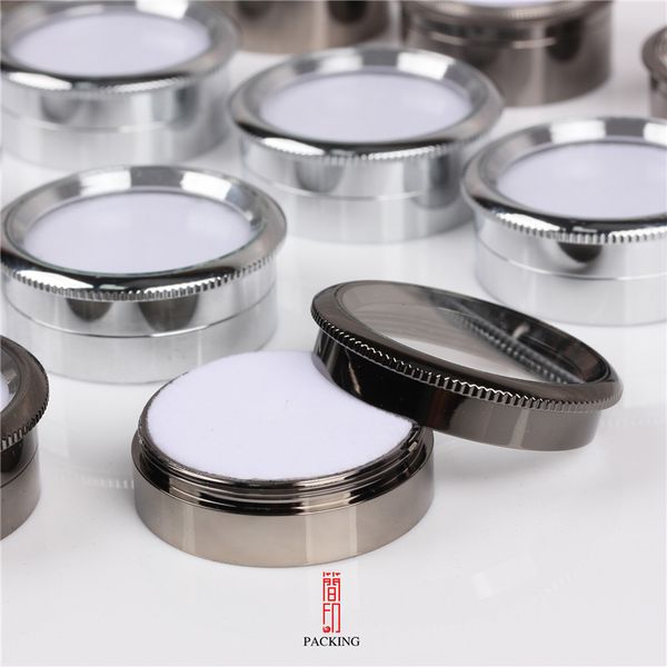 6pc/lot gem boxes 4.5*4.5*1.8mm metal jewelry display box gem diamond storage box sponge 2020 new technology double glass cover, Pink;blue
6pc/lot gem boxes 4.5*4.5*1.8mm metal jewelry display box gem diamond storage box sponge 2020 new technology double glass cover, Pink;blue
