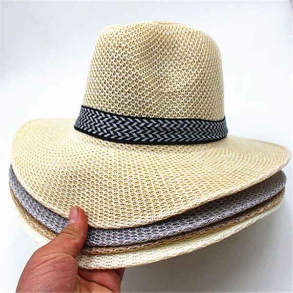 men men summer beach straw sun hat ethnic vintage extra large wide brim jazz bucket cap hollow out twill knitted ribbon 4, Blue;gray
men men summer beach straw sun hat ethnic vintage extra large wide brim jazz bucket cap hollow out twill knitted ribbon 4, Blue;gray